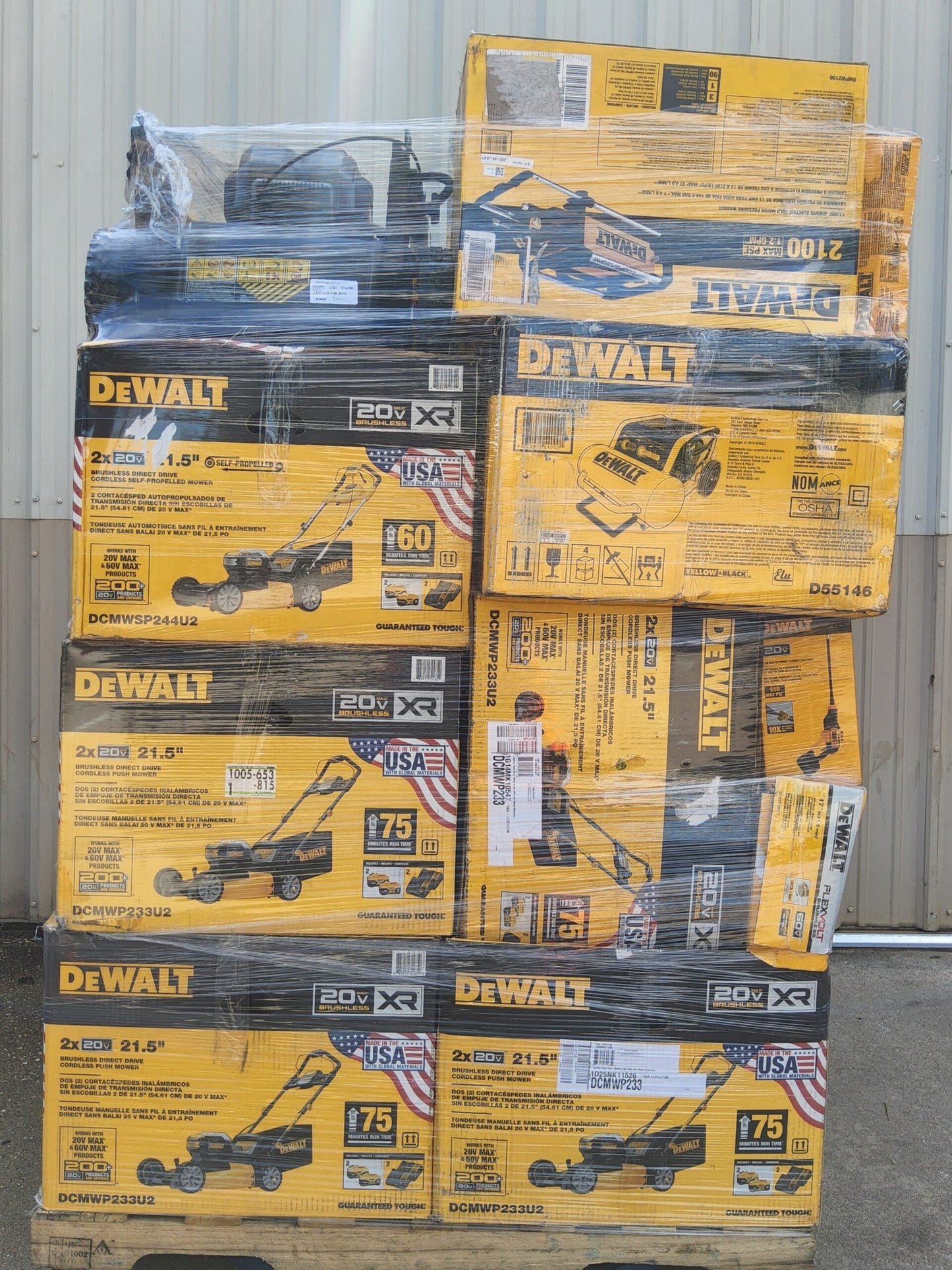 MIXED TOOLS PALLET – LOT ID: 240827 – Untested Customer Return